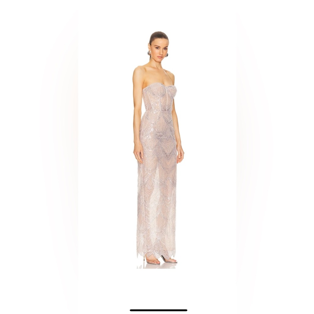 Bronx and Banco Elegant Sequin Evening Gown - Picture 6 of 6